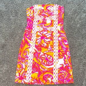 Pink and orange Lily Pulitzer dress